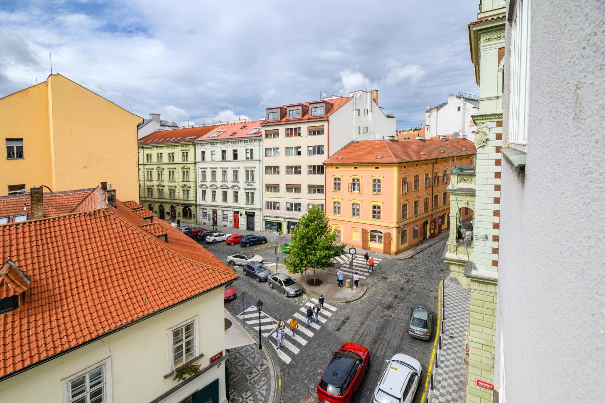 Benedikt City Center Hostel Praha Exteriér fotografie
